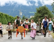 Almabtrieb Hochfeldern Alm 2016