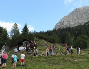 Almmesse auf der Marienberg Alpe – Hirtenfamilie geht nach 40 Jahren in den Ruhestand