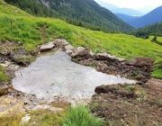 Bauarbeiten Marienberg Alm Juni 2017