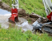 Bauarbeiten Marienberg Alm Juni 2017