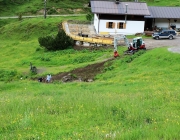 Bauarbeiten Marienberg Alm Juni 2017