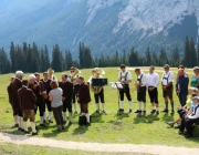 „Dorffest“ auf der Mieminger Hochfeldern Alm