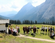 „Dorffest“ auf der Mieminger Hochfeldern Alm