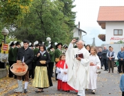 Erntedank 2012 in Untermieming – Mit Traktorweihe