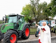 Erntedank 2012 in Untermieming – Mit Traktorweihe