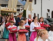 Herz-Jesu-Prozession 2013 – Pfarrfest in der Barwieser Agrarmaschinenhalle