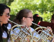 Isidori-Prozession 2013 – Frühschoppenkonzert bei subtropischen Temperaturen