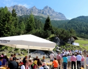 Almmesse auf der Marienberg Alm im August 2015