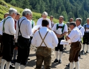 Almmesse auf der Marienberg Alm im August 2015