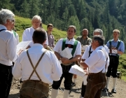 Almmesse auf der Marienberg Alm im August 2015