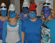 Maskenball der Mieminger Bäuerinnen 2013 – „…Schlumpfblau“