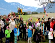 Palmsegnung beim Seekreuz in Barwies