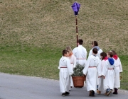 Palmsegnung beim Seekreuz in Barwies