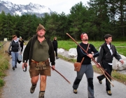 Schafschoad Seeben Alm 2013 – Grünsteinscharte im Schnee