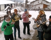 Tradition zum Jahreswechsel - Silvesterblasen der Musikkapelle Mieming