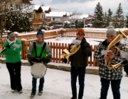 Tradition zum Jahreswechsel - Silvesterblasen der Musikkapelle Mieming