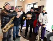 Tradition zum Jahreswechsel - Silvesterblasen der Musikkapelle Mieming