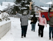 Tradition zum Jahreswechsel - Silvesterblasen der Musikkapelle Mieming