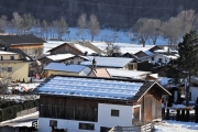 Sonnenwintertag in Mieming - viele waren draußen, denn das Wetter wird schlechter