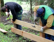 Zäunen auf der Biberwier-Alm