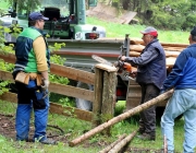 Zäunen auf der Biberwier-Alm