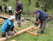 Zäunen auf der Biberwier-Alm