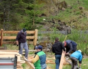 Zäunen auf der Biberwier-Alm