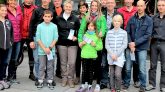 Tiroler Fahrradwettbewerb 2015, Sieger und Gratulanten, Foto: Knut Kuckel